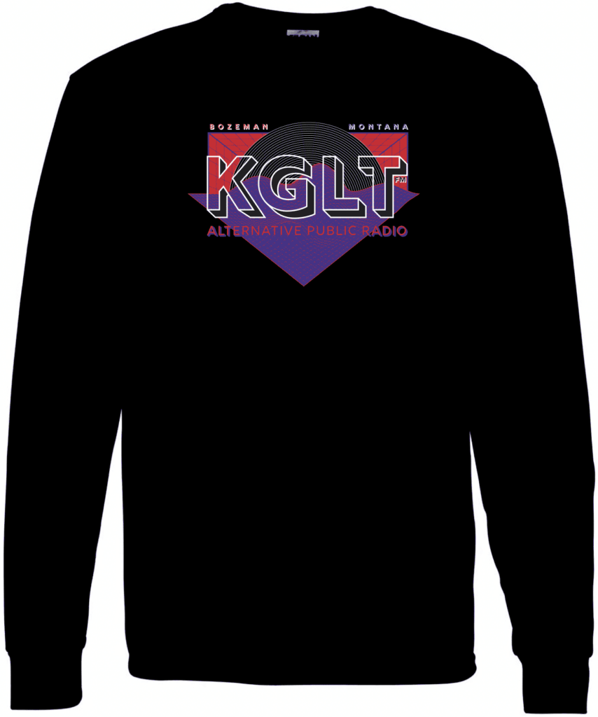 KGLT 2023 long-sleeve shirt (front)