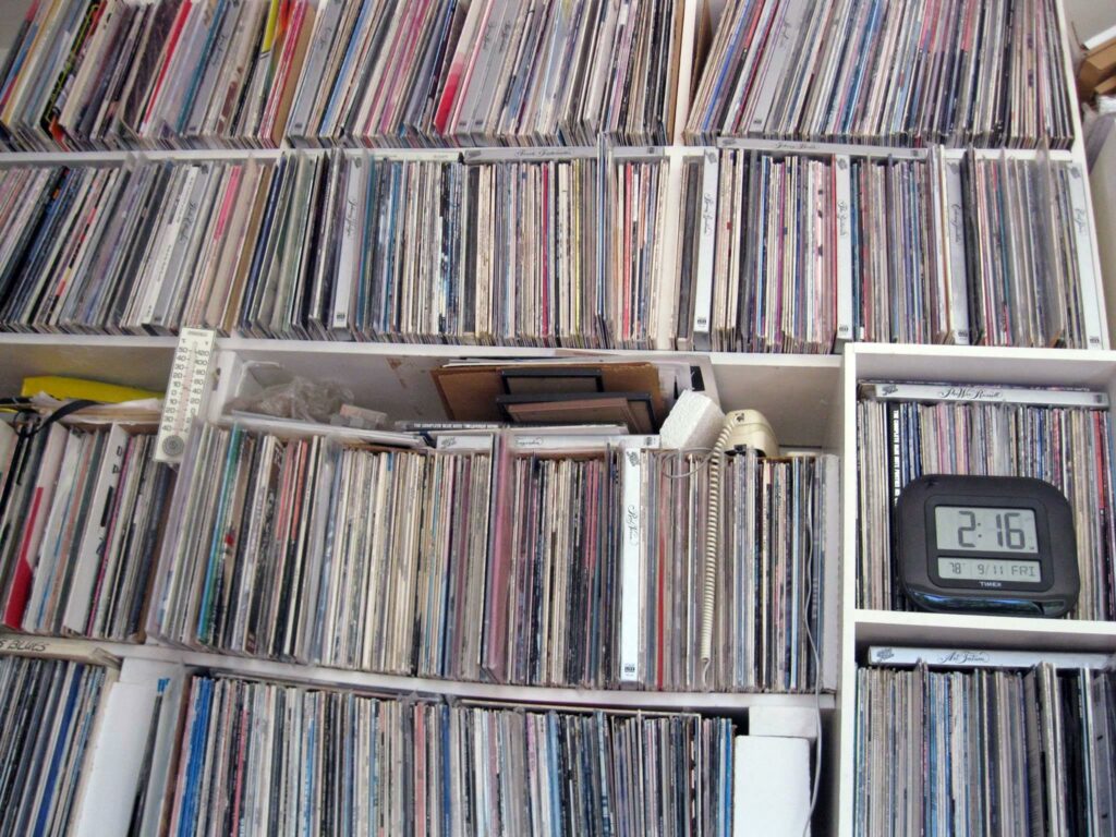 Ray Pratt's record collection