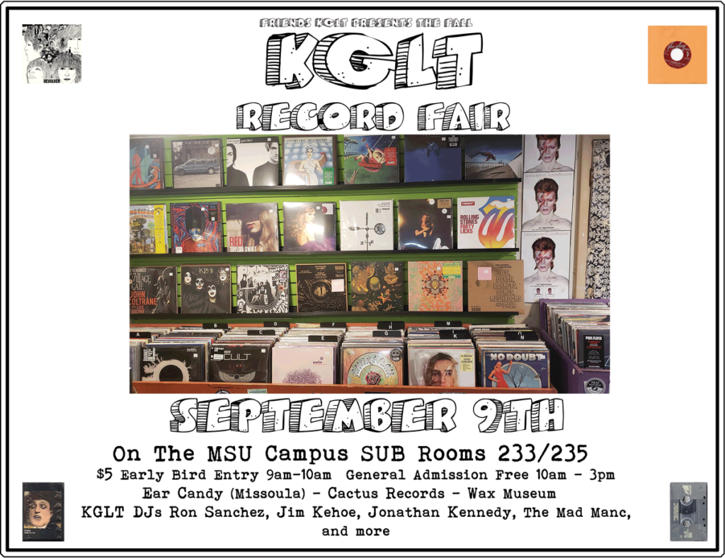 KGLT Record Fair 2023