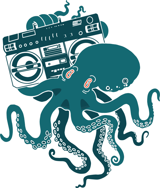 KGLT 2020 octopus logo